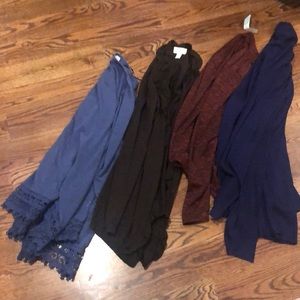 Group of Cardigans-4 different brands